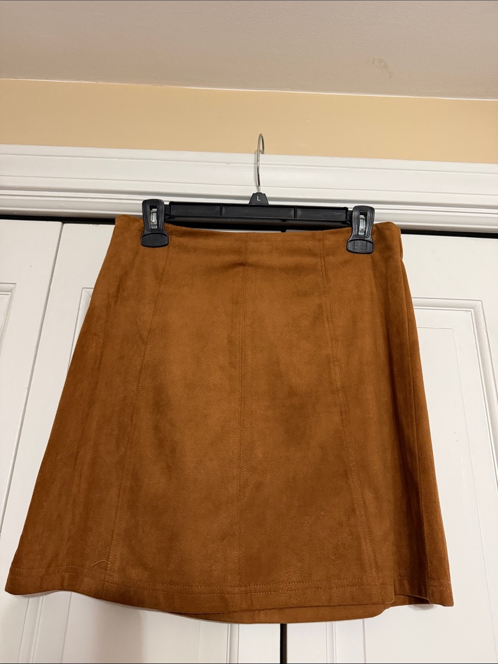 Francesca’s Women's Suede Skirt - Brown